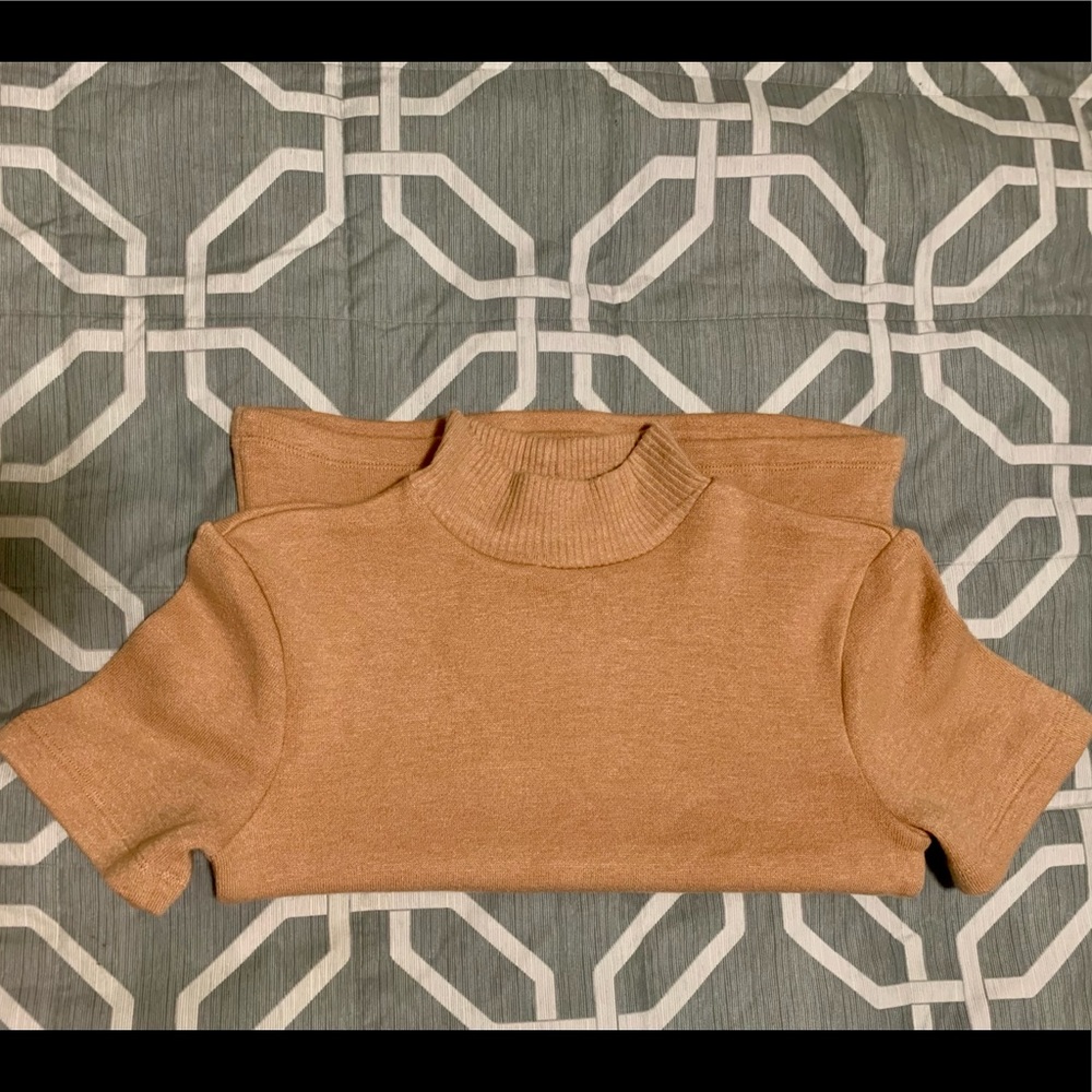 Mock neck sweater